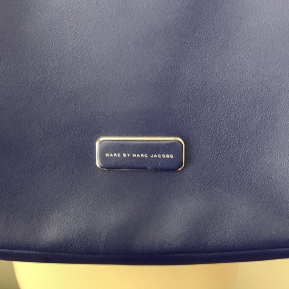 Marc Jacobs Ligero leather shoulder bag in Mineral blue . NWT - Picture 4 of 11